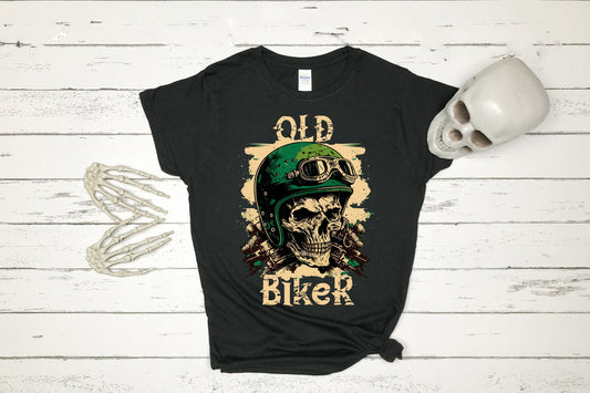 Old Biker Short Sleeve T-Shirt